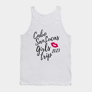 Cabo San Lucas Girls Trip 2023 Bachelorette Mexico Vacation Fun Matching Group Travel Design Tank Top